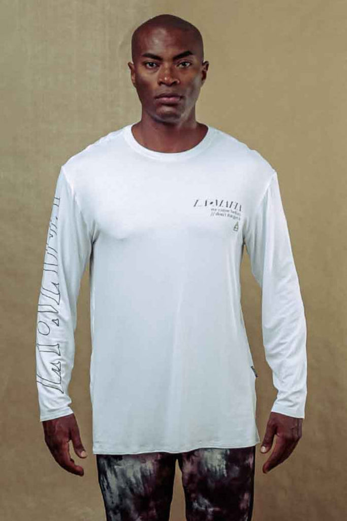 Long Sleeve T-Shirt La Mafia White