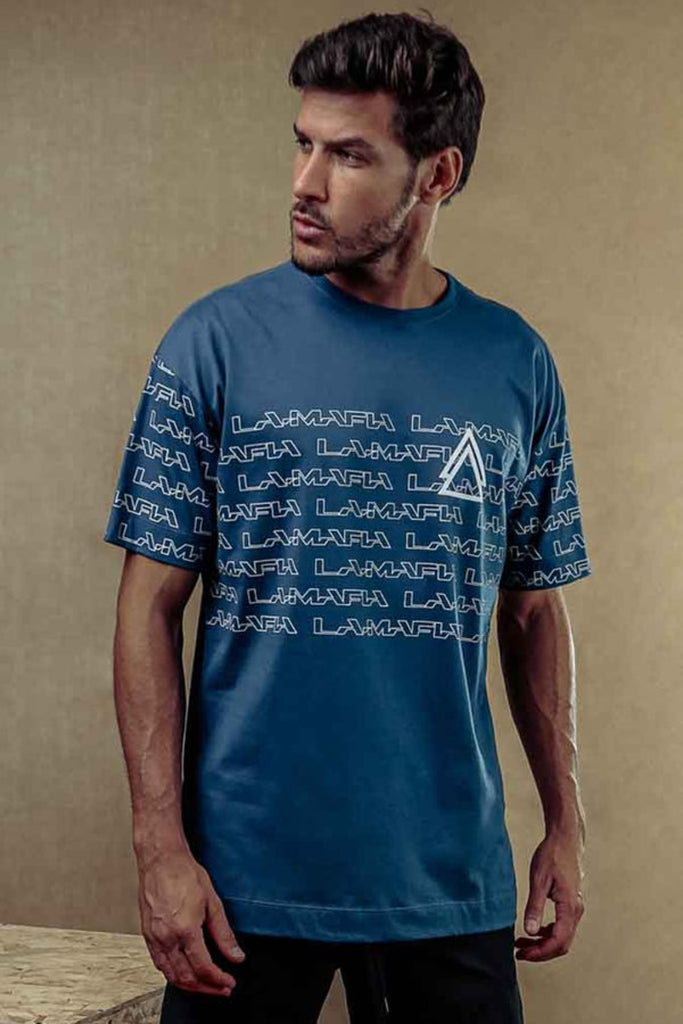 T-Shirt Lamafia Blue