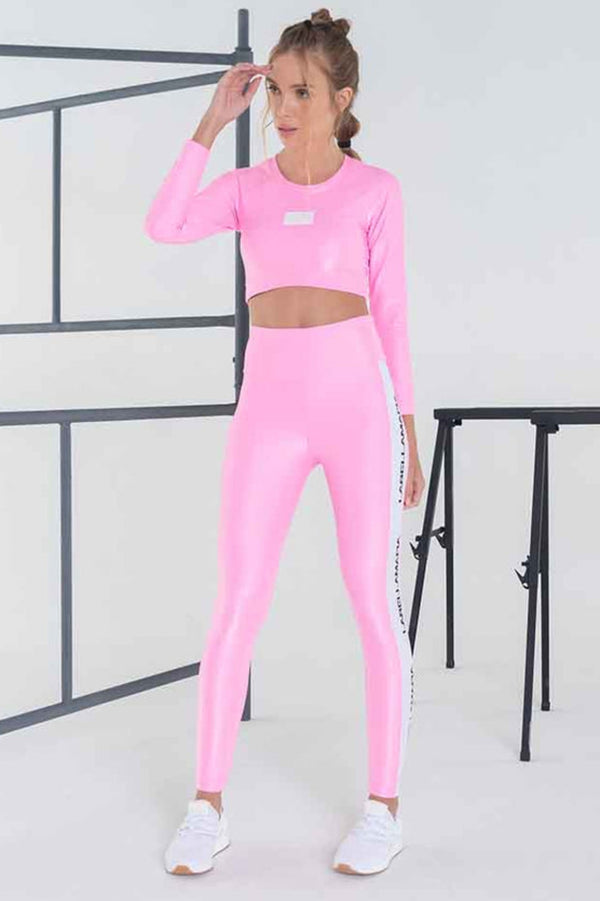 Fitness Legging Labellamafia City Girls Pink