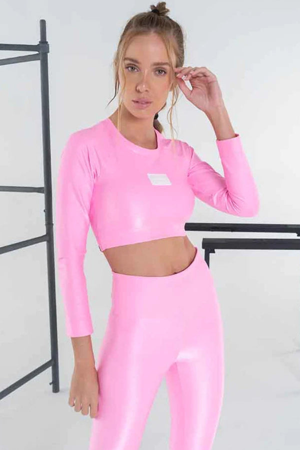 Sport Cropped City Girls Pink