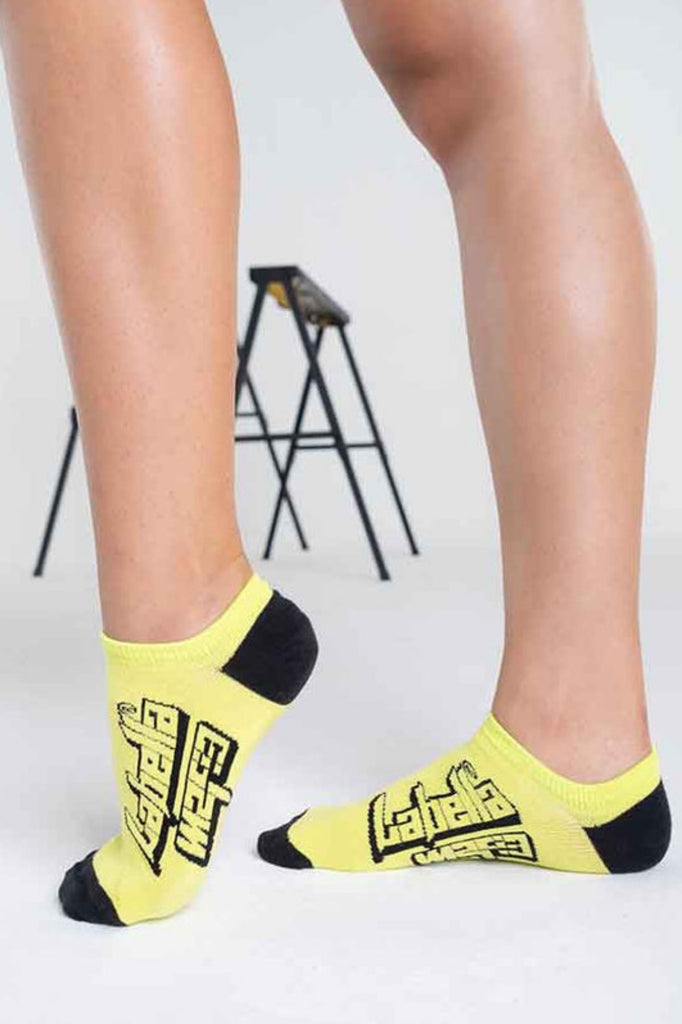 Socks  Neon Yellow Labellamafia