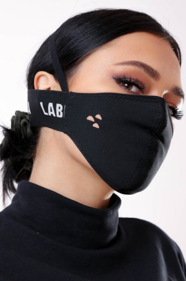 Fashion Mask Oxygen Elastic Black
