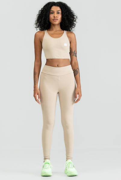 Labellamafia Beige Go On Legging