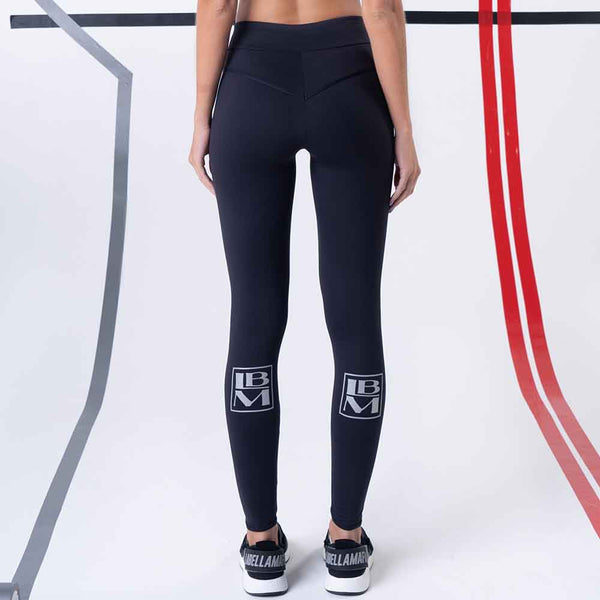 Legging Silver Black