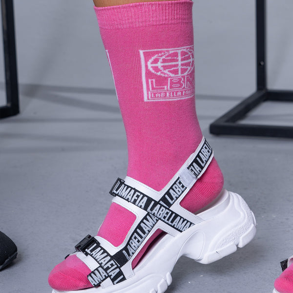 Socks Global Pink