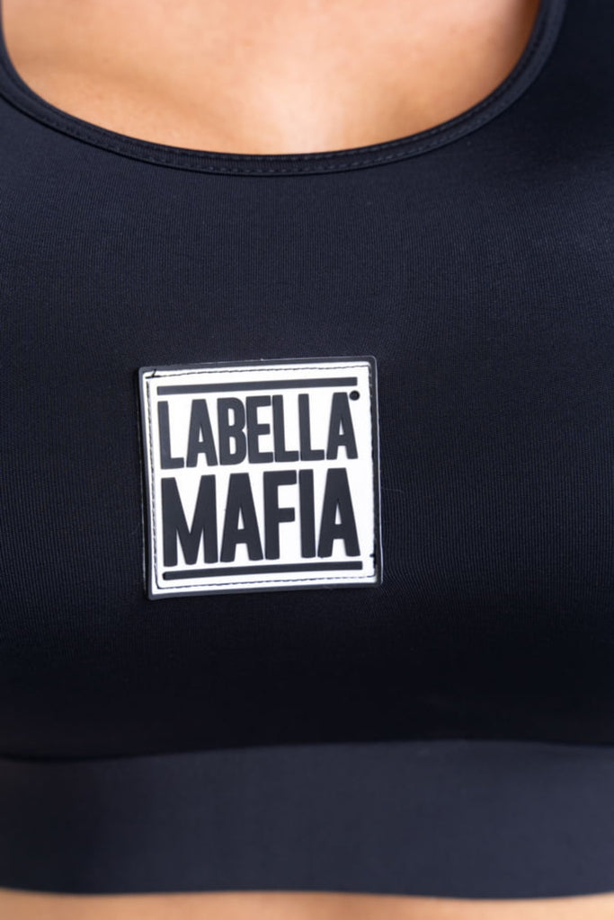 SPORT BRA GO ON BLACK – Labellamafia Swiss