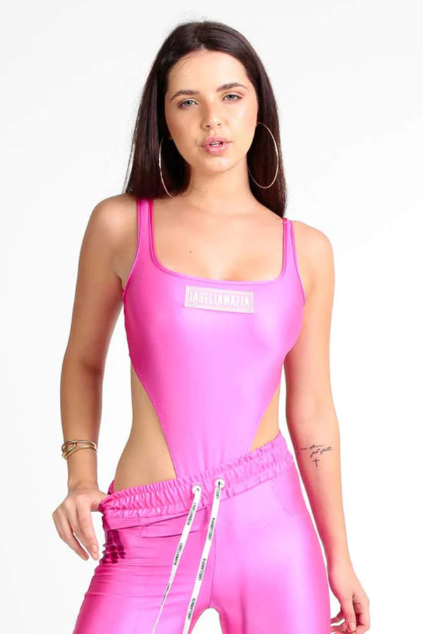 Bodysuit Flashy Colors Pink