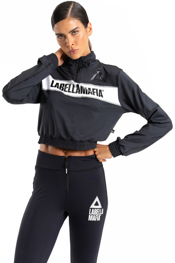 Jacket Labellamafia Highlight Black