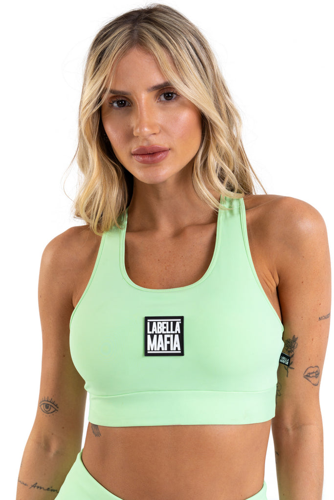 Sport Bra Labellamafia Go On Green